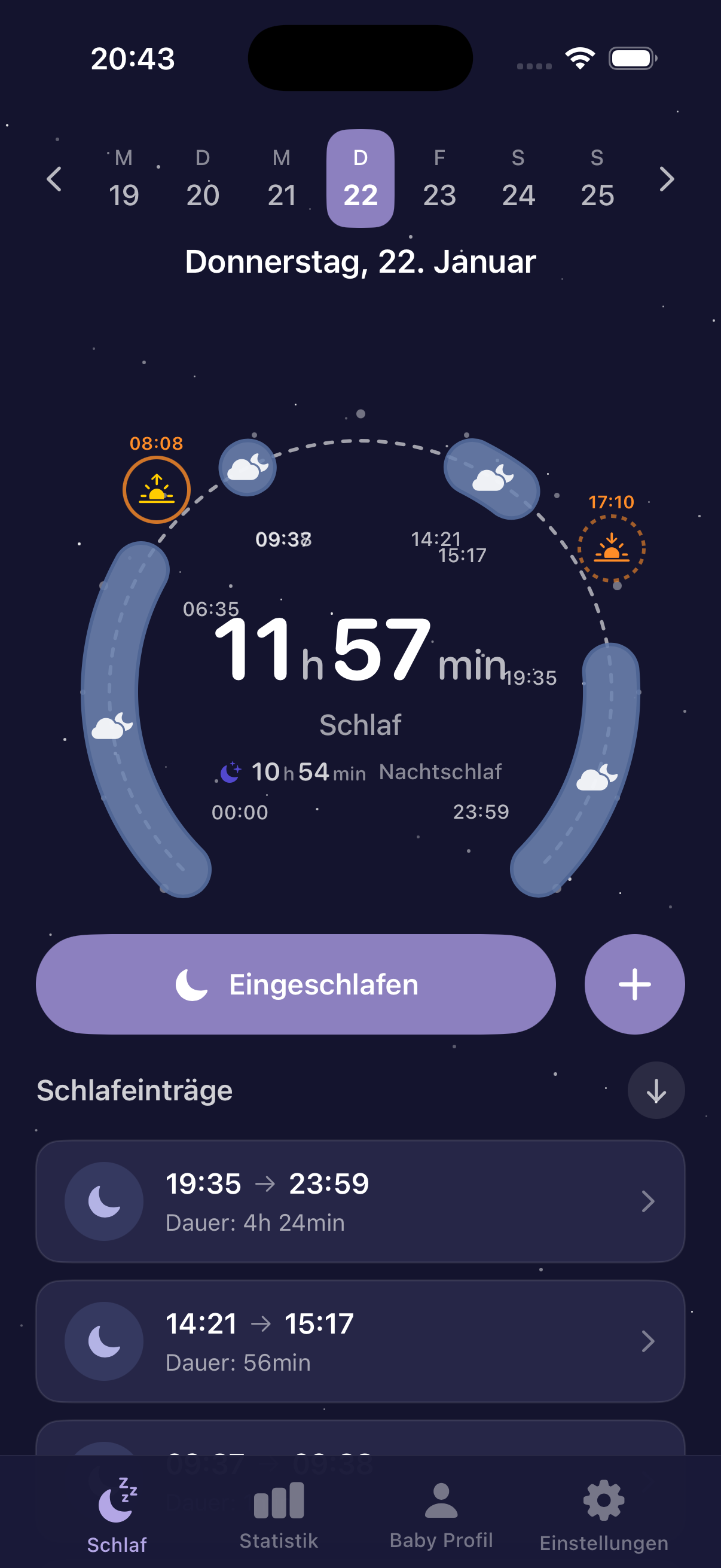 Snoozy Dozy App Screenshot